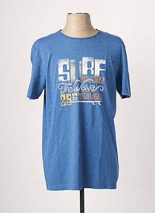 T-shirt bleu MARVELIS pour homme