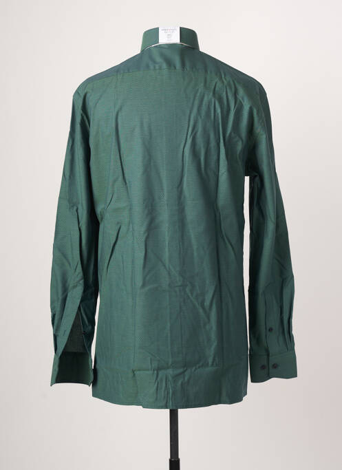 Chemise manches longues vert MARVELIS pour homme