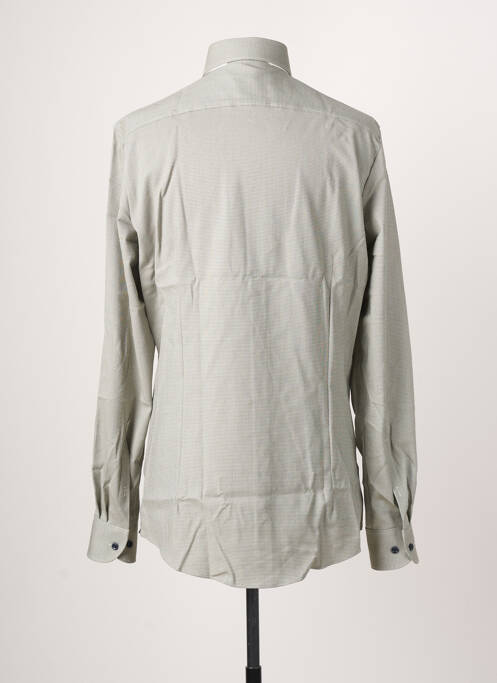 Chemise manches longues vert MARVELIS pour homme