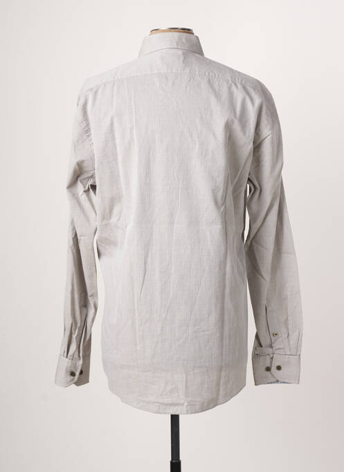 Chemise manches longues vert MARVELIS pour homme