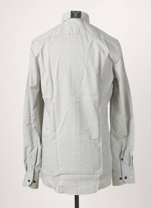 Chemise manches longues vert MARVELIS pour homme