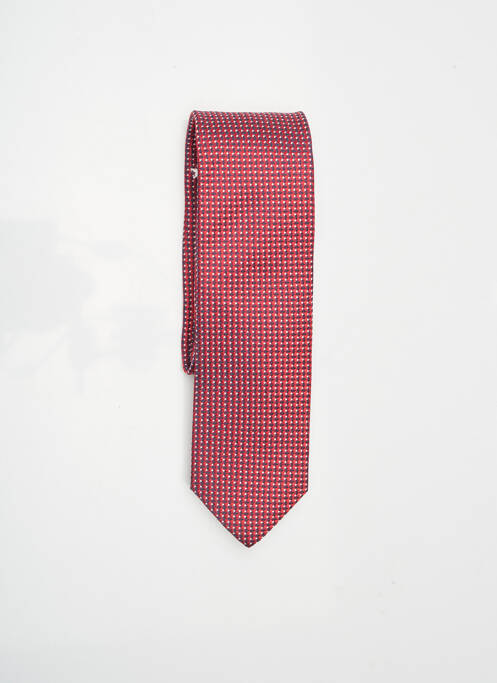 Cravate rouge MARVELIS pour homme