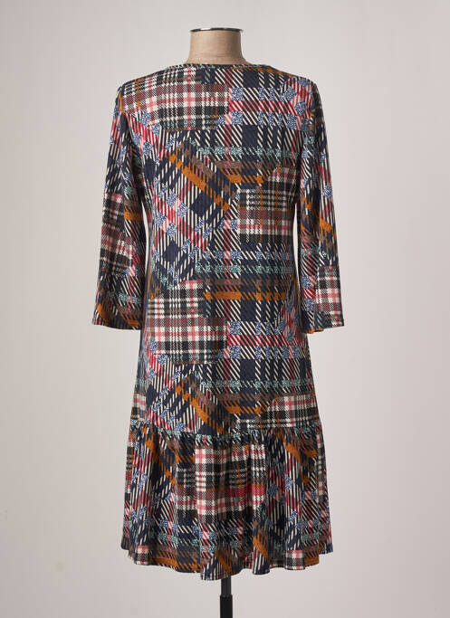 Robe mi-longue bleu GEVANA pour femme