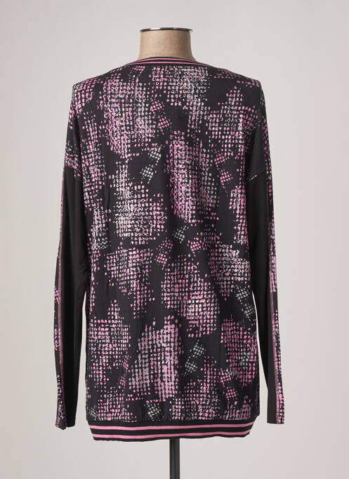 Top noir HAJO pour femme