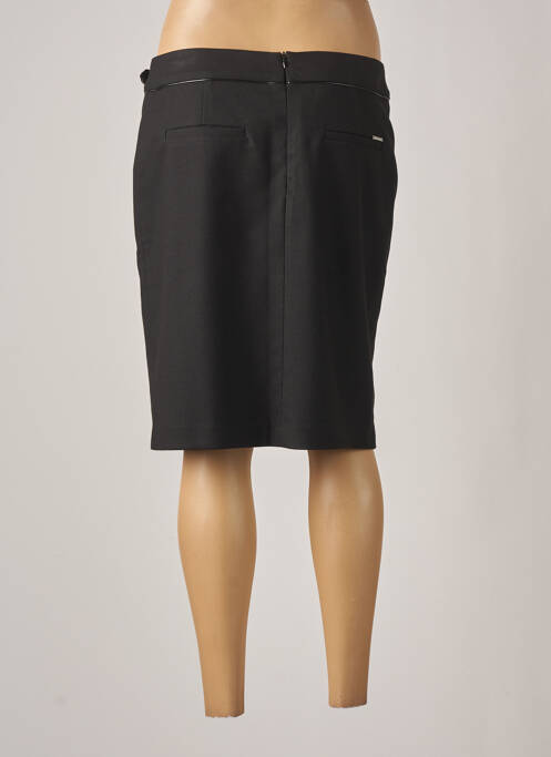 Jupe mi-longue noir JULIE GUERLANDE pour femme
