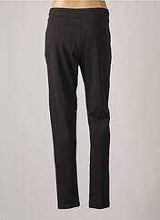 Pantalon slim noir HAJO pour femme seconde vue