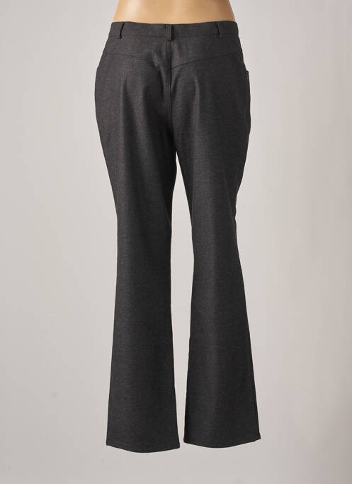Pantalon droit gris GEVANA pour femme