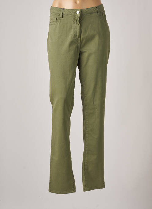 Pantalon slim vert JULIE GUERLANDE pour femme