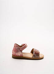 Sandales/Nu pieds rose SHOO POM pour fille seconde vue