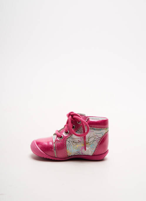 Bottillons rose GBB pour fille