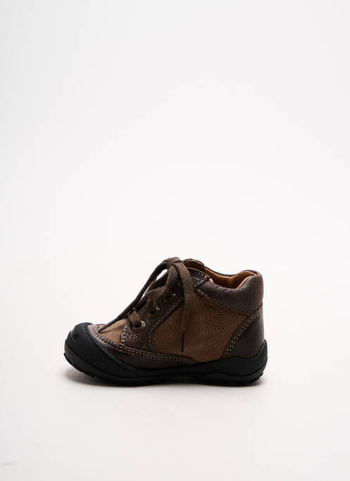 Bottillons marron MOD8 pour garçon