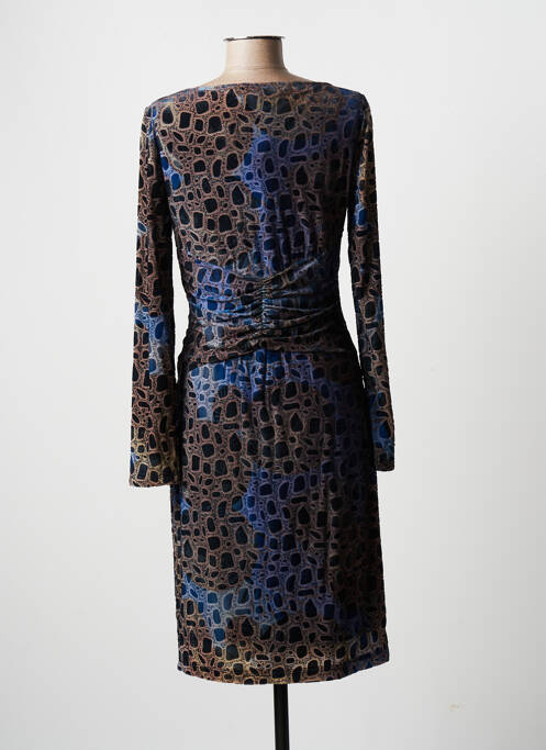 Robe mi-longue bleu EROKE pour femme