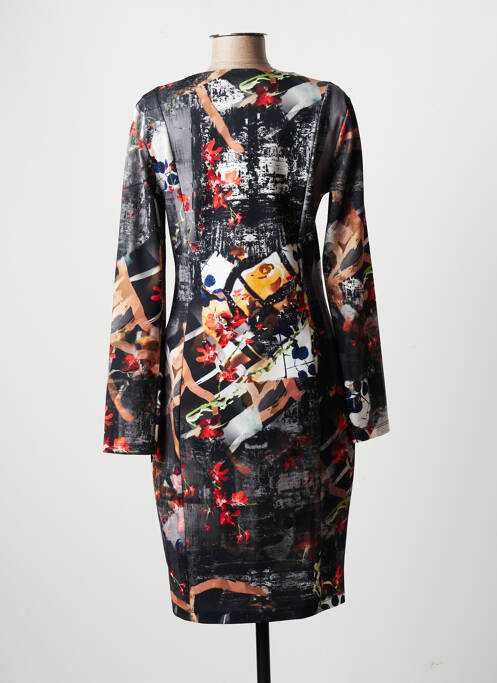 Robe mi-longue gris EROKE pour femme