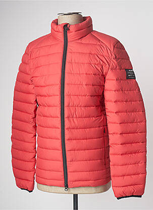 Doudoune poches sans capuche rouge ECOALF homme