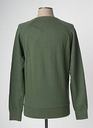 Sweat-shirt stretch manches longues vert STEPART homme