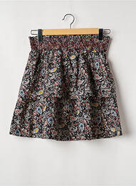 Jupe courte coupe évasée noir GRACE & MILA femme