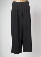 Pantalon large noir MSCH COPENHAGEN pour femme seconde vue