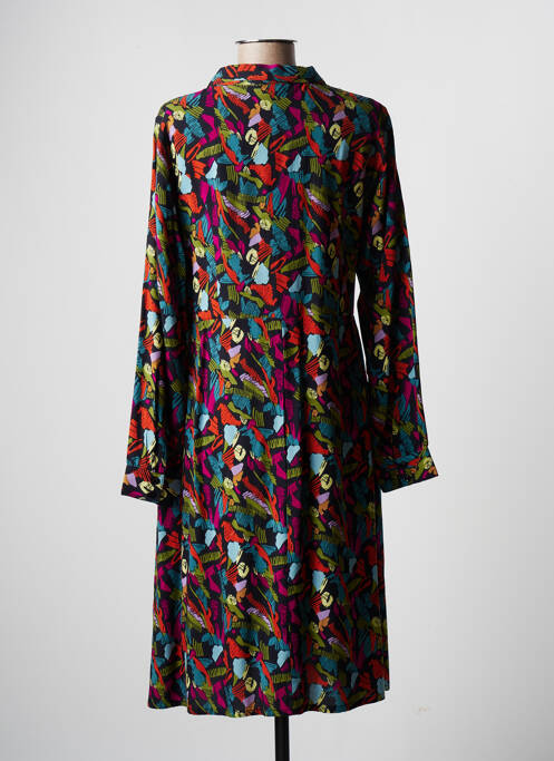 Robe mi-longue noir AGATHE & LOUISE pour femme