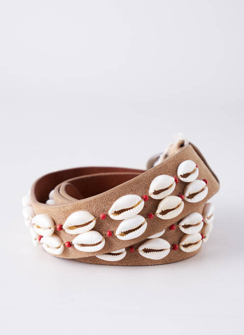 Ceinture marron MAISON HOTEL pour femme