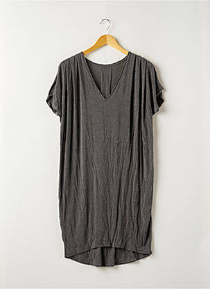 Robe maternité stretch gris FRANCISANDHENRY femme