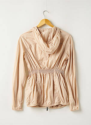 Imperméable fermeture zippée sur le devant a capuche beige ROSSIGNOL femme