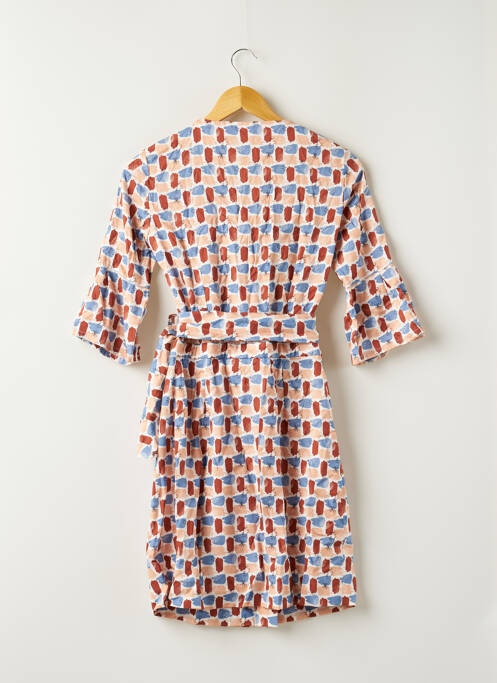 Robe courte beige TANTAR ANTSIKA pour femme