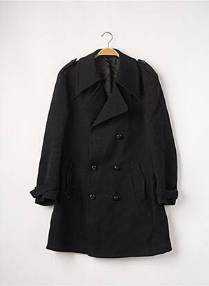 Manteau long noir C&A pour femme