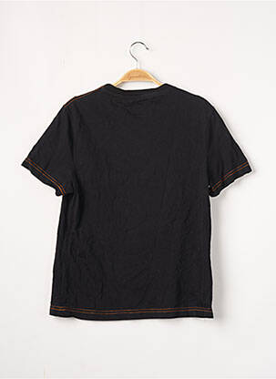 T-shirt stretch manches courtes noir INTREPIDE STUDIO femme