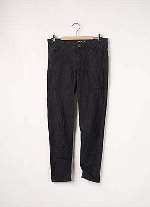 Jeans coupe slim slim taille normale noir BOOHOO femme