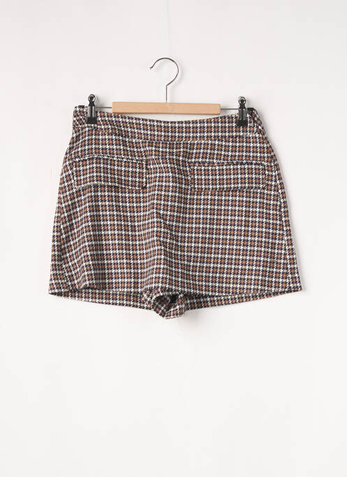 Jupe short  marron BROWNIE femme