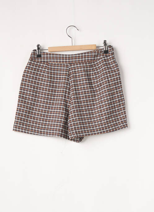 Jupe short marron BROWNIE pour femme