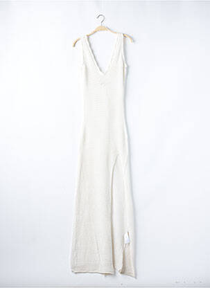 Robe de plage blanc NA-KD pour femme