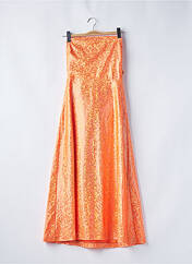 Robe mi-longue orange SAKS POTTS pour femme seconde vue
