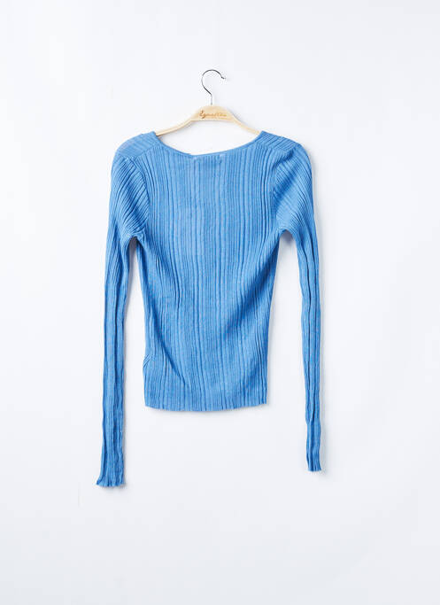 Gilet manches longues bleu NA-KD pour femme