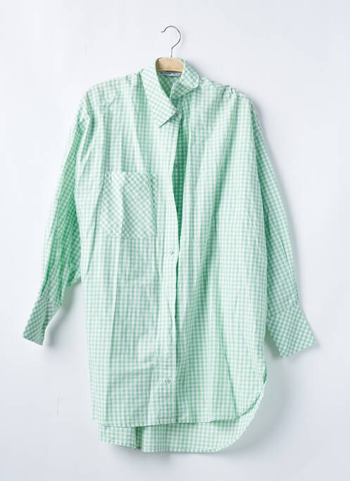 Robe courte vert STRADIVARIUS pour femme