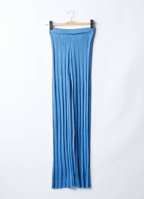 Pantalon flare bleu NA-KD pour femme
