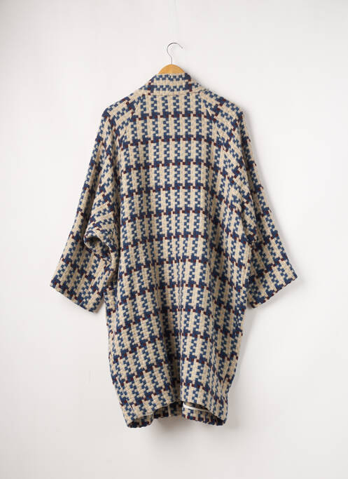 Manteau long bleu HACHE pour femme