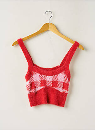 Pull hollister 2025 femme rouge