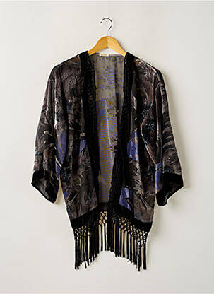 Veste kimono noir RIVER ISLAND pour femme