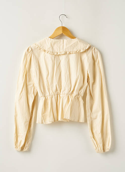 Blouse beige NASTY GAL pour femme