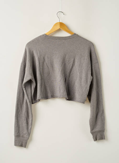 Sweat-shirt gris BELLA+CANVAS pour femme