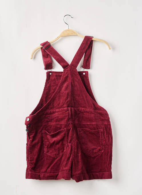 Salopette rouge MONKI pour femme