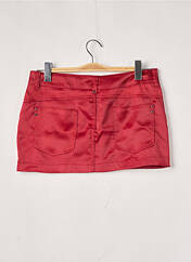 Mini-jupe rouge JENNYFER pour femme seconde vue