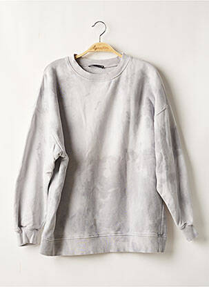 Sweat-shirt gris ZARA pour femme