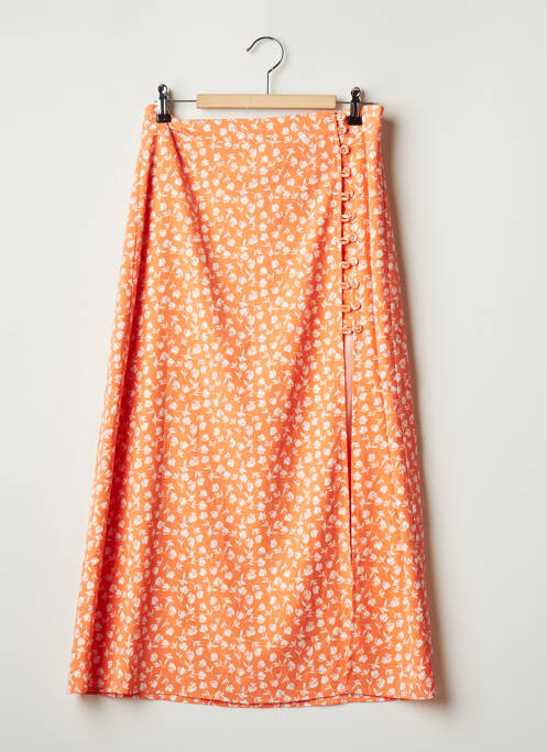 Fashion Union Jupes Longues Femme de couleur orange 2241776-orange - Modz