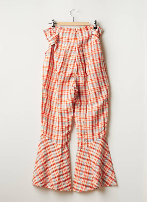 Pantalon flare orange UTERQÜE pour femme