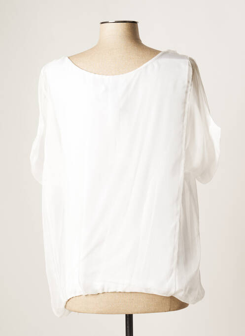 Top blanc PASSIONI pour femme