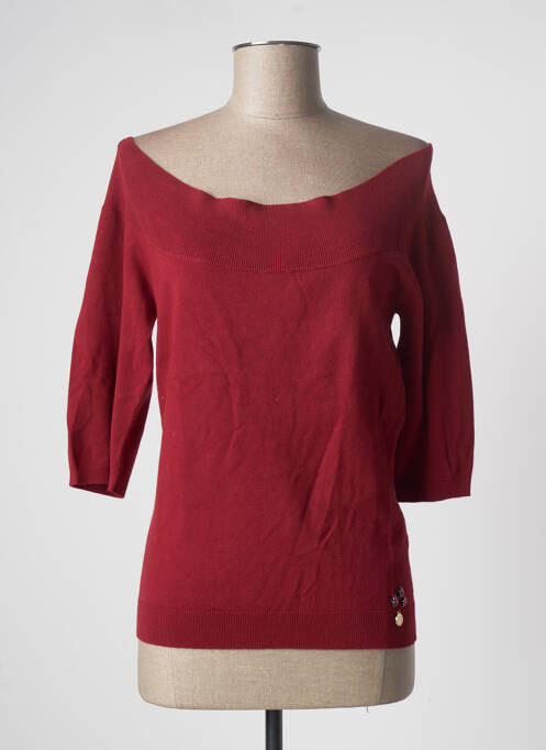 Pull rouge FRACOMINA pour femme