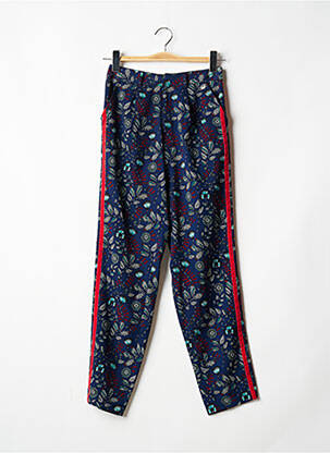 Pantalon taille haute taille haute bleu KAPORAL femme