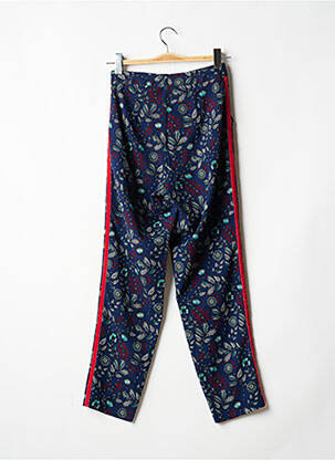 Pantalon taille haute taille haute bleu KAPORAL femme